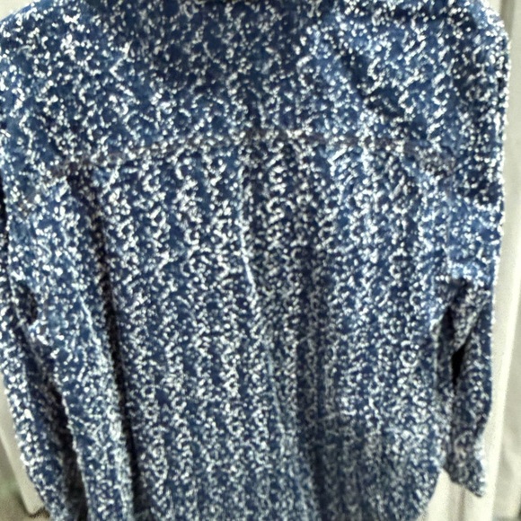 Frame Denim Navy Patterned Shirt - Picture 3 of 3